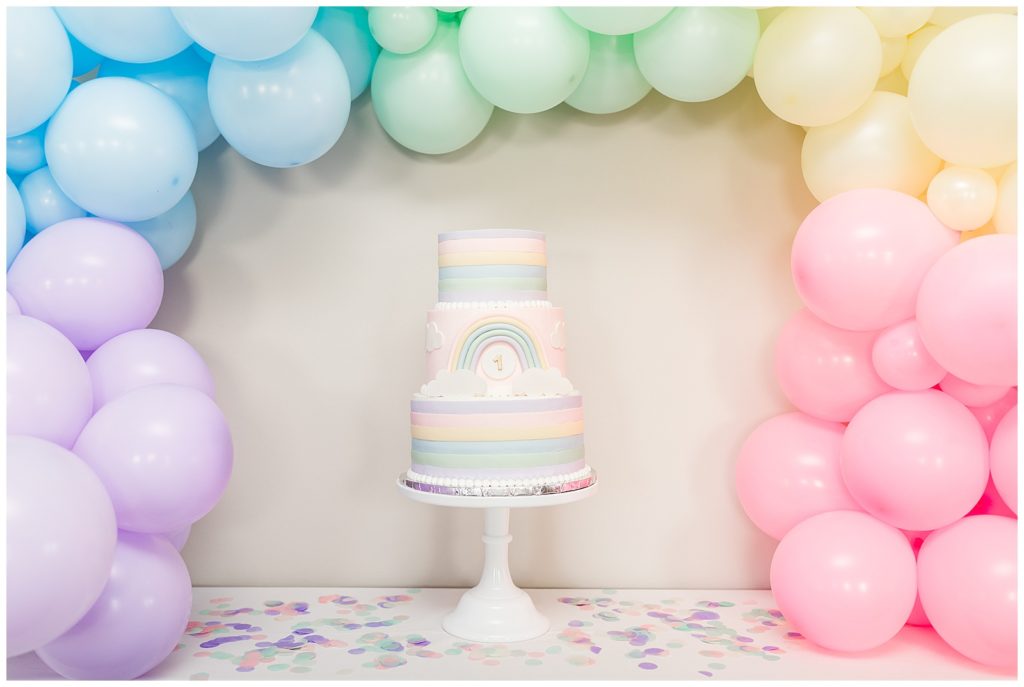 Lyla's 1st Birthday | A Rainbow Party for our Rainbow Baby - beckys brides